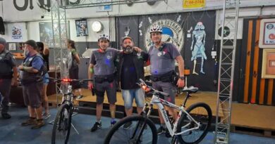 Patrulhamento por bicicleta é reativado no centro de Cruzeiro/SP