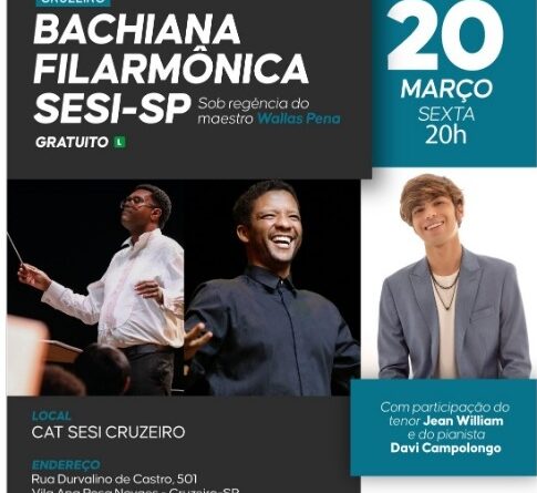 Bachiana Filarmônica SESI-SP se apresenta no SESI Cruzeiro
