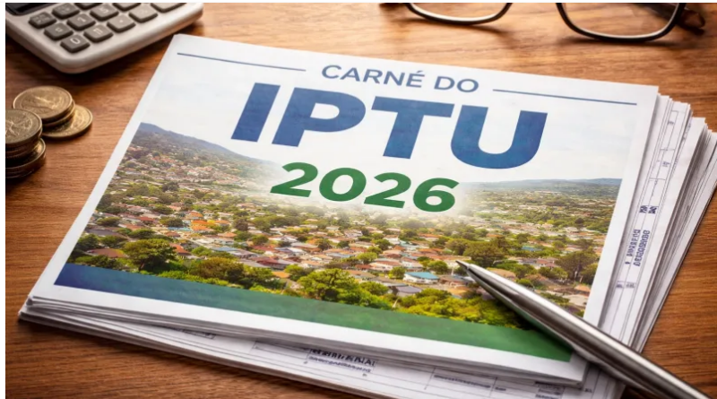 Primeira parcela ou parcela única do IPTU 2026 de Cruzeiro vence na sexta-feira