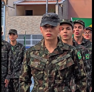 Solenidade marca o início do ano de instrução no Tiro de Guerra de Cruzeiro