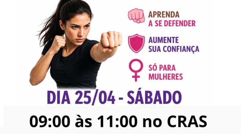 Lavrinhas promove oficina de defesa pessoal para mulheres