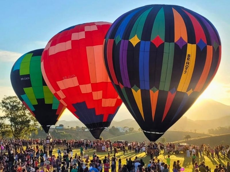 Cruzeiro recebe Festival de Balonismo com programação gratuita em maio
