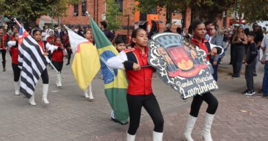 Banda Marcial de Lavrinhas participa de festival em Campos do Jordão