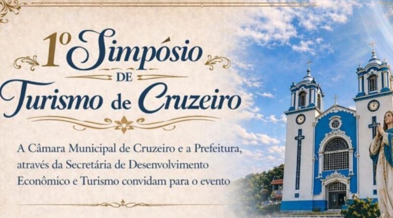 Cruzeiro promove Simpósio de Turismo nesta quinta-feira