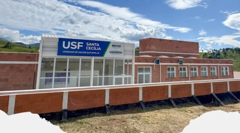 Prefeitura de Cruzeiro inaugura nova unidade de saúde no bairro Santa Cecília
