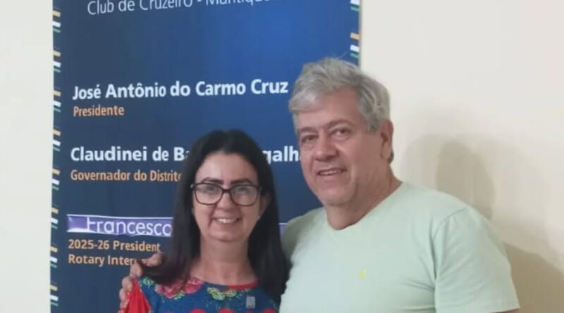 Rotary Club Cruzeiro Mantiqueira realiza posse da nova diretoria nesta terça-feira