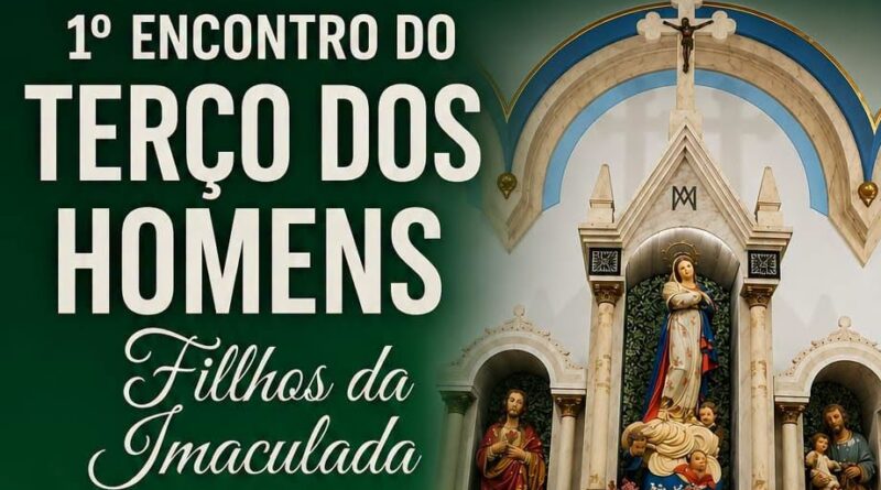 Silveiras recebe 1º Encontro do Terço dos Homens da Paróquia Imaculada Conceição
