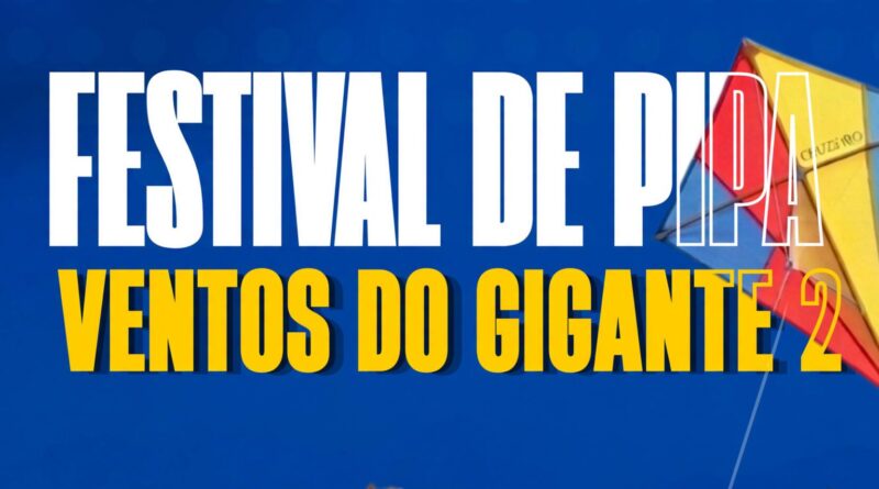 Estádio Municipal de Cruzeiro recebe 2º Festival de Pipas no dia 2 de agosto