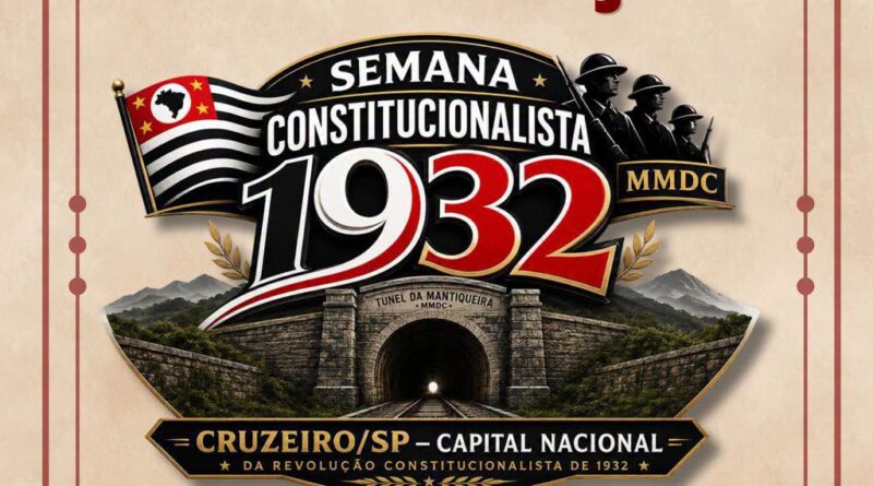 Cruzeiro inicia programação especial em comemoração à Revolução Constitucionalista de 1932