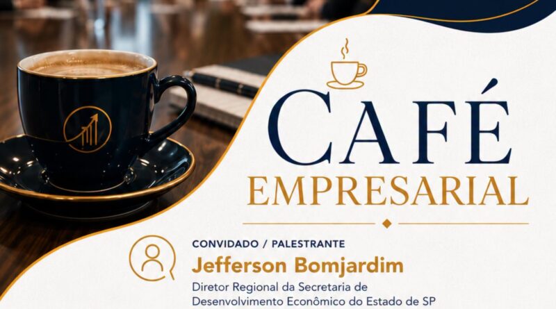 Lavrinhas realiza Café Empresarial com apresentação de programas do Estado