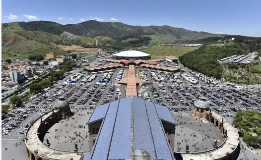 Estacionamento da Basílica de Aparecida adota novo sistema de pagamento