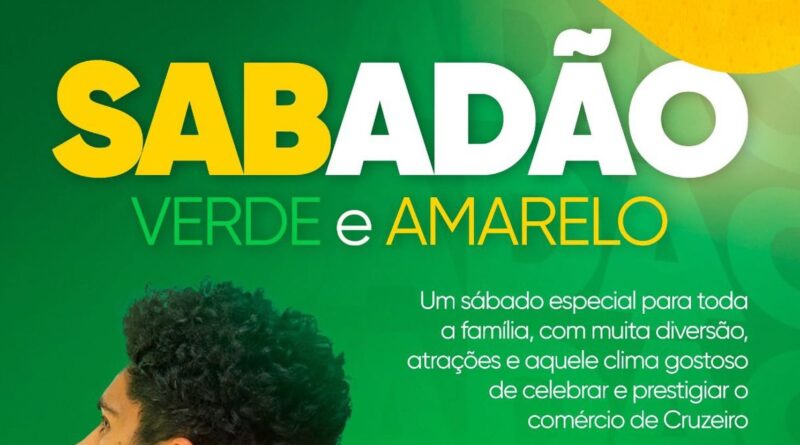 Associação Comercial de Cruzeiro e Prefeitura promovem nova edição do Sabadão Comércio em Ação