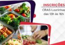 Curso gratuito de Produção de Marmita Fitness será realizado em Lavrinhas