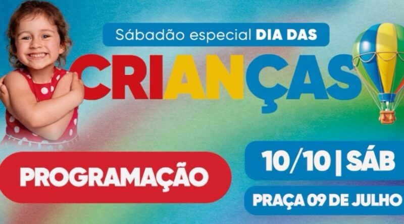 Associação Comercial de Cruzeiro promove evento especial para o Dia das Crianças